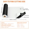 Matte Black Permanent Vinyl for Cricut, Lya Vinyl Matte Black