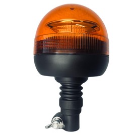 Matel Service Rotating Beacon Orange Warning Light with Flexible Base LED 12 V 24 V for Road Use 3 Functions R65