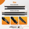maXpeedingrods 4PCS Outside Window Seal Weatherstrip Molding Trim 75710-0C010 75720-0C010