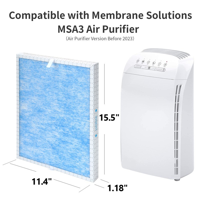 GoKBNY MSA3 Replacement Filter Compatible with Membrane Solutions MSA3 and
