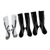 3 Packs Compression Socks Nylon Wire Ventilate Athletic Calf Socks
