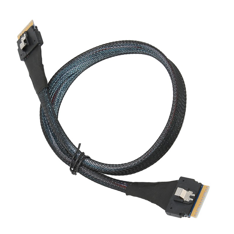 Data Transmission Cable Slim SAS SFF‑8654 8i to SFF‑8654 8i