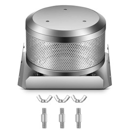 Zonon 1 Pcs Outdoor Patio Heater Replacement Parts - Stainless Steel Burning Net and Base - 4-Sided Pyramid - Suitable for Most Square Glass Propane Heaters