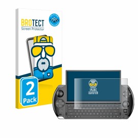BROTECT Full Cover Protective Film Matt for GPD Win 4 (Pack of 2) - Full Screen Screen Protector Film, 3D Curved, Anti-Reflection
