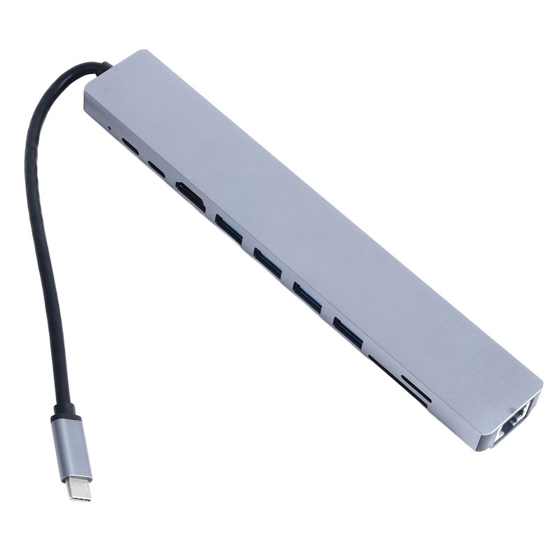 Docking Station Multi Function Multiport Aluminum Alloy High Transmission Speed