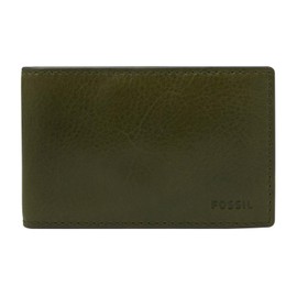 Fossil Andrew Leather Wallet 11 cm Money Clip, Canteen