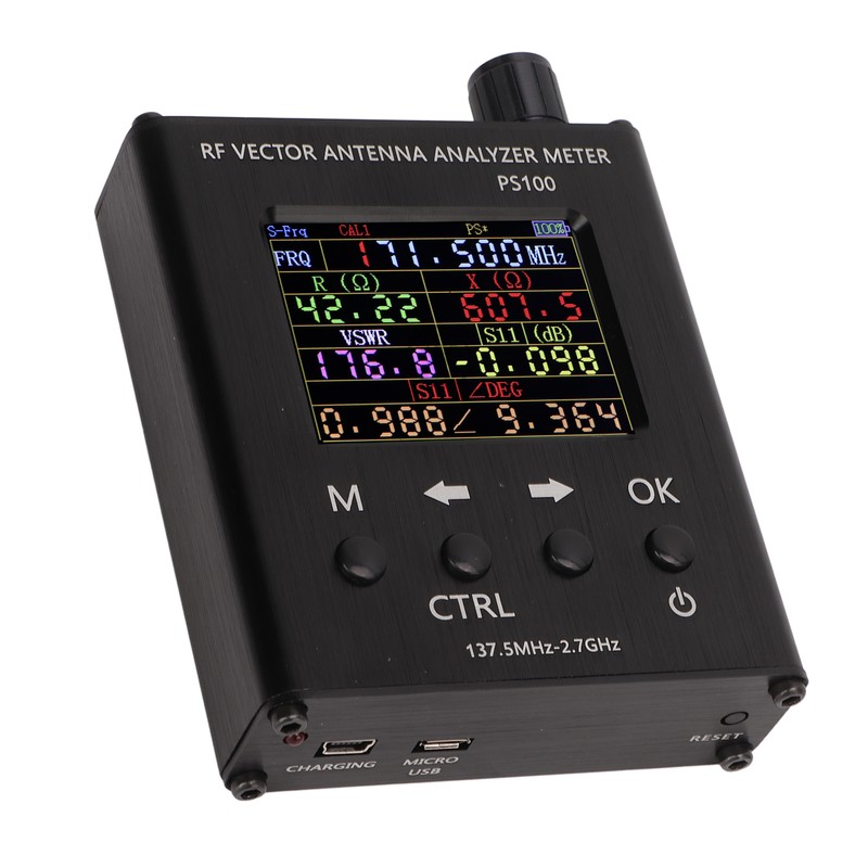 RF Antenna Analyzer 137.5MHz To 2.7GHz UV Impedance Reactance SWR