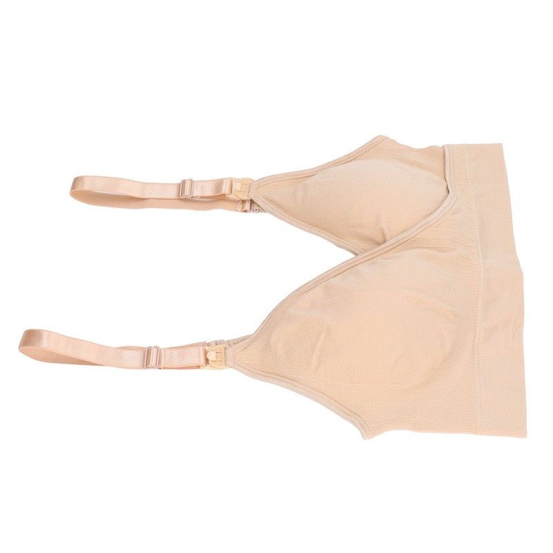 Nursing Bra Front Top Buckle Widened Flanks Four Row Buckle