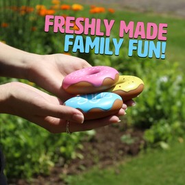 Ginger Fox - Dough Nab Party Card Game. Fast-Paced Doughnut-Grabbing Family Games for Ages 8 and Over. Great Addition to Board Games and Party Games. Fun Games for Family Game Night, Parties and More
