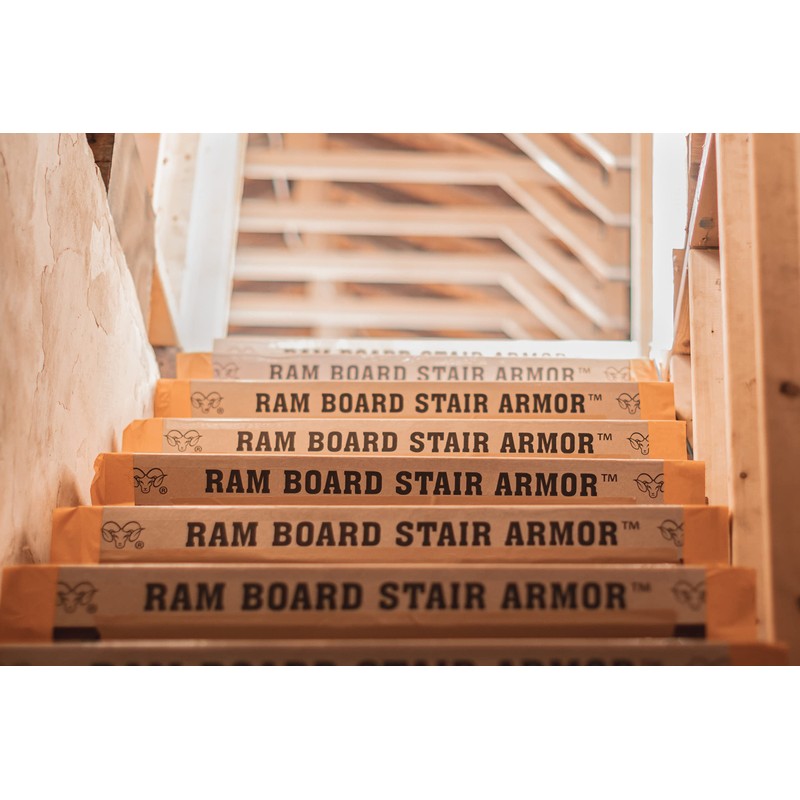 Ram Board Stair Armor for Temporary Stair Protection, 1.58 feet