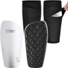 Men's Soccer Shin Guards for Men incl. Sleeves with Optimized