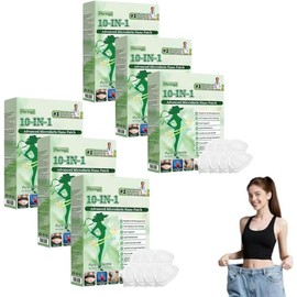 Parche Moringa 10 en 1 con Nano Microdarts, Mascarilla Facial Natural, Minimiza Poros, Reafirmación de la Piel, para Todo Tipo de Piel (6 PCS)