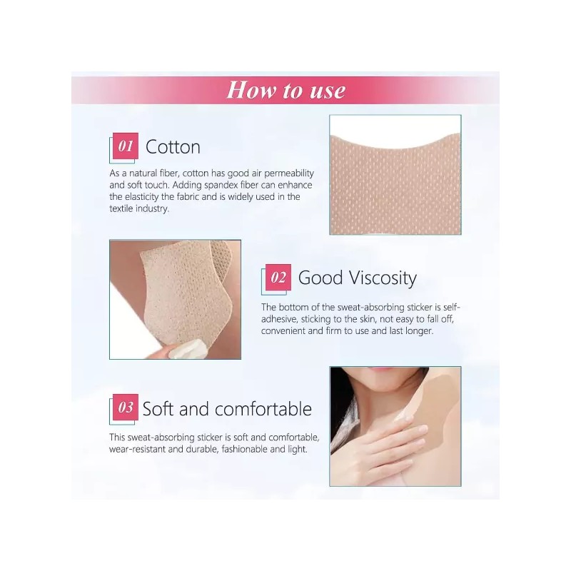 Please Refer to Product Description Details 겨드랑이 땀 패드 20