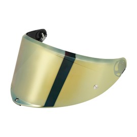 JQF Gear K6 Helmet Shield Visor Replacement Face Shield Compatible with K6 K6S Motorcycle Helmet Accessories (Chrome Gold)