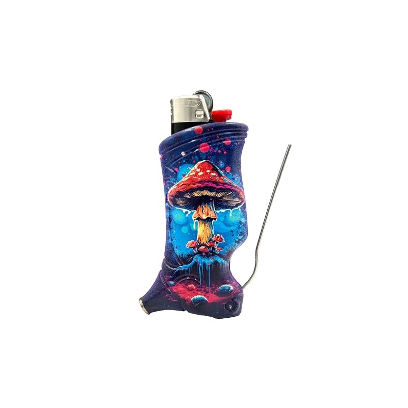Toker Poker - Bic Lighter Case Multi Tool, Toad Stool