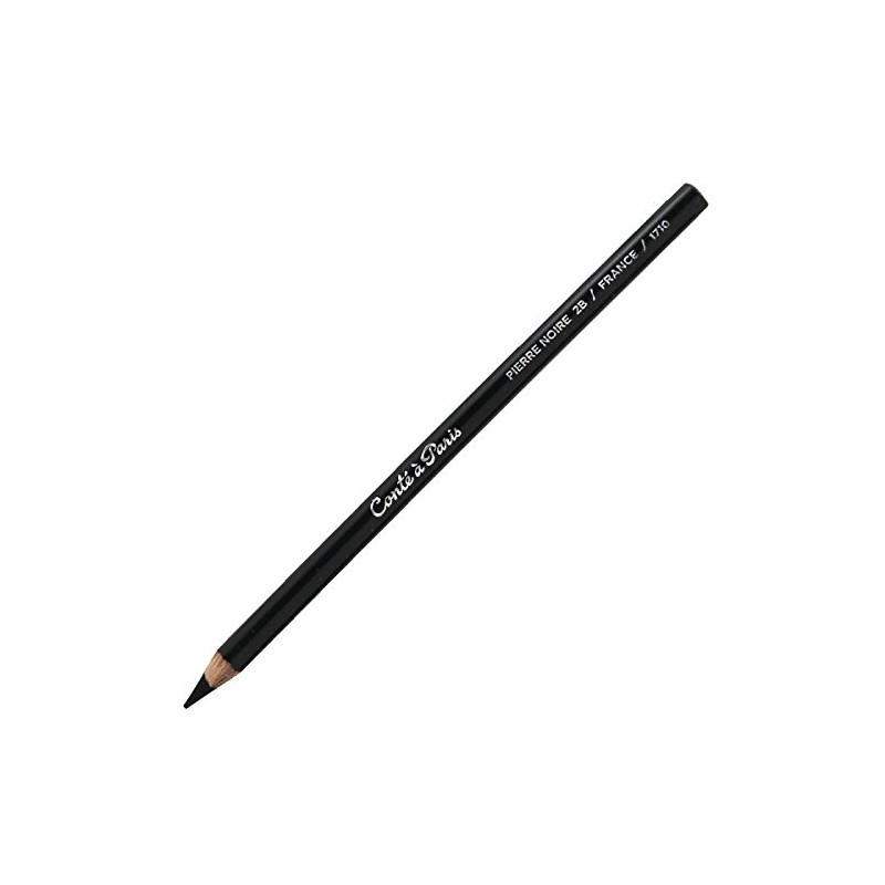 Conte Pencil 1710-2B Soft Black pencil