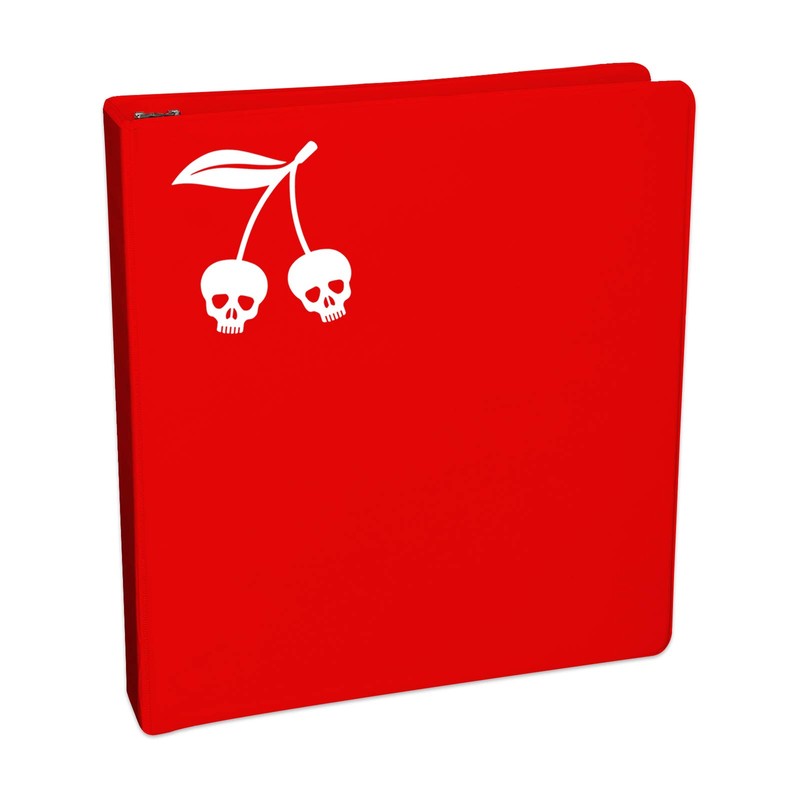 Bargain Max Decals Skull Cherries Sticker Decal Notebook Car Laptop