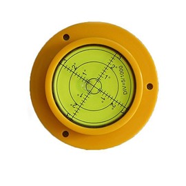 Preamer 90mm/3.5" Big Bullseye Bubble Spirit Level Circular Round Spirit Leveler with Mounting Holes for RV Leveling Camper