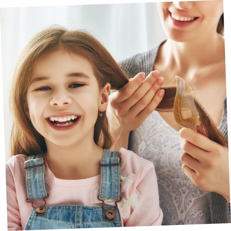 Baluue Pocket Hair Comb Anti-static Scalp Massage Tool for Women