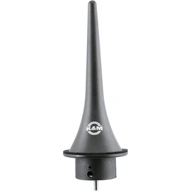 K&M 15224 Klarinettenkegel Schwarz Kunststoff - Kegel mit Filzring - für A- und B-Klarinette inkl. Kegeladapter