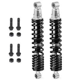 3GG-23350-20-36 Front Shocks Absorber Black Spring & Bolt lock Nut For Yamaha Banshee 350 YFZ350 1987-2006 90105-10388-00