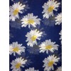 Pamper Yourself Now Navy Blue Daisy Scarf Lovely Soft Scarf