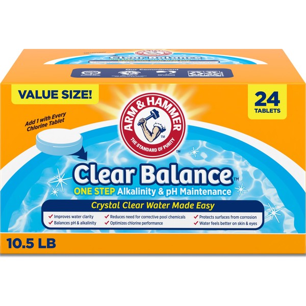 ARM & HAMMER Clear Balance Swimming Pool Alkalinity pH Maintenance