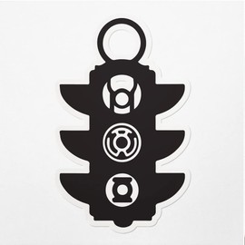 Decal Stickers of Stop Lantern Light Premium Indoor (No Waterproof) Vinyl Decal Stickers for Laptop Phone Accessory Helmet Car Window Mug Tuber Cup Door Wall Decoration ANDVER303950aBL