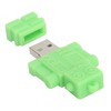 Cartoon U Disk Green Robot Appearance High Speed Bulk Storage