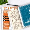 Performore 11 x 17 Sheet Protectors with 90 Microns Thick,
