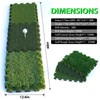 GAIARENA Tri-Turf Golf Hitting Mat Premium Indoor/Outdoor/Backyard Golfing Practice Mat
