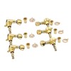 6Pcs Full Closed Guitar Tuning Key Accurate Fast Operation Stable
