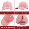 Baynetin Women's Ponytail Cap Baseball Cap Unisex Adjustable High Messy