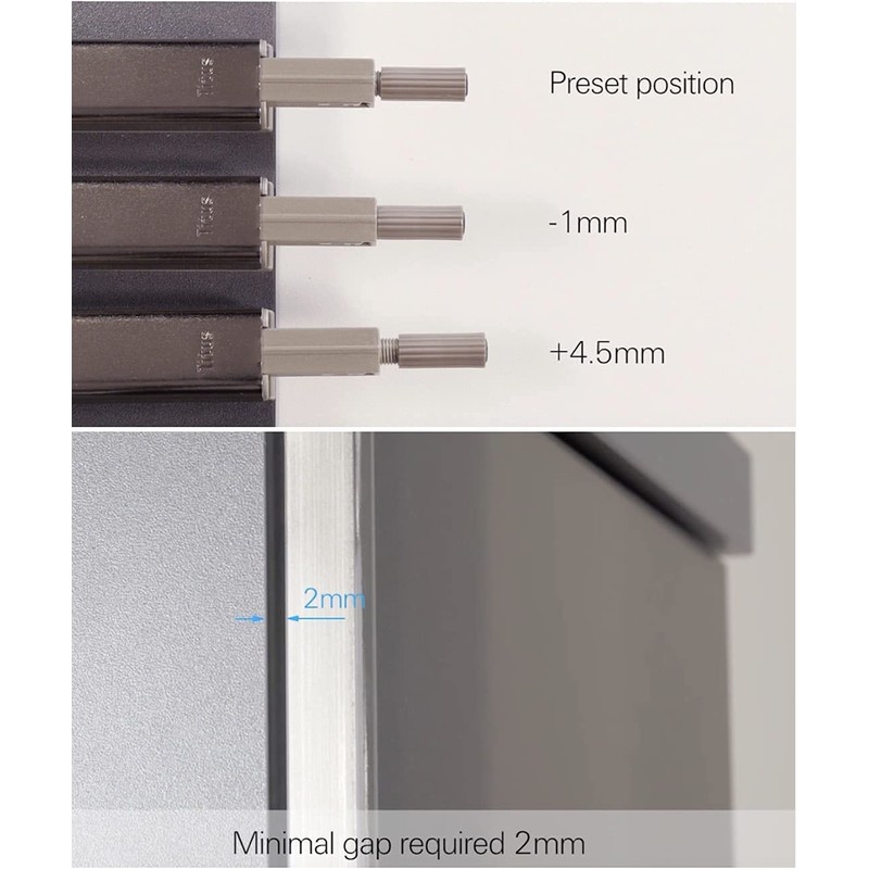 Titus+ PushLatch -Push to Open Door Latch,Push Open System for