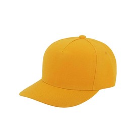 ZH 12 PC 5 Panel Baseball caps, Bulk Baseball caps, Customizable DIY Design, Wholesale Caps, One-Size-Fits-All Yellow