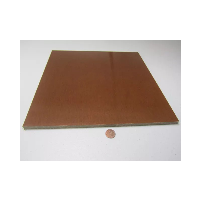 Micarta Linen Phenolic LE Grade Sheet .375" (3/8") Thick x