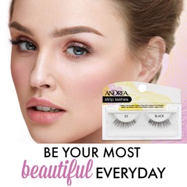 Andrea False Lashes Style 53 - Negro 4 pares