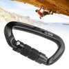 XINDA Carabiner Outdoor Climbing Safety Buckle Fast Downhill D Type