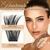 LASHVIEW Lash Clusters, Fluffy Cluster Lashes 9-18mm MIX Volume Lashes