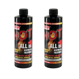 FPPF 00161 Hot All-in-1 Heating Oil Treatment, 16oz Bottle – Pack of 2