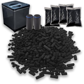 PurifyLogix 4 Pack Odor Absorbing Filter Refills for Vitamix FC-50-SP Foodcycler Smart Waste Composter, Replacement Activated Charcoal Filters Compatible with Vitamix Electric Compost Bin