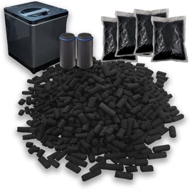 PurifyLogix 4 Pack Odor Absorbing Filter Refills for Vitamix FC-50-SP Foodcycler Smart Waste Composter, Replacement Activated Charcoal Filters Compatible with Vitamix Electric Compost Bin