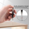 2 Pack Automatic Center Punch, Steel Adjustable One-Handed Spring Impact
