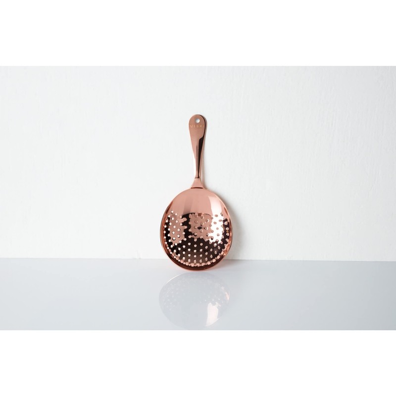 Viski Julep Stainless Steel Cocktail Strainer, Bar Tools, Drinks Spoon