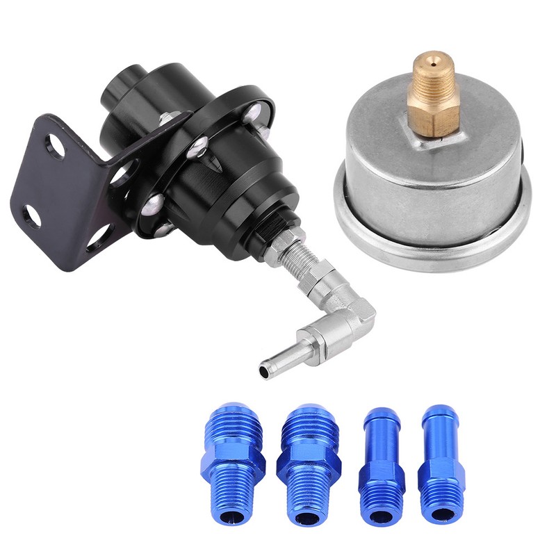 Universal Aluminum Car 160psi Adjustable 1: 1 Fuel Pressure Regulator