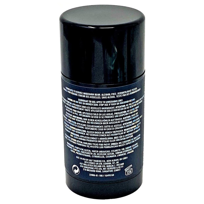 Abercrombie & Fitch Fierce Deodorant Stick 2.6 Ounce