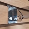 Adjustable Angle Slatwall Shelf Bracket - 8", 10", 12" &