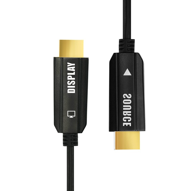 HDMI Fiber Optic Long Cables 33 feet Light High Speed