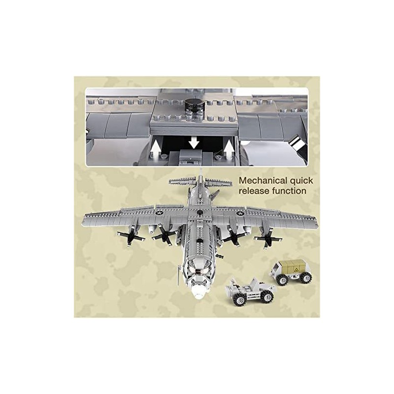 General Jim's Toys Lockheed AC-130 Hercules Gunship Building Blocks Toy