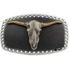 BELTINGER Boss Bull Belt Buckle 4.0 cm | Buckle Belt